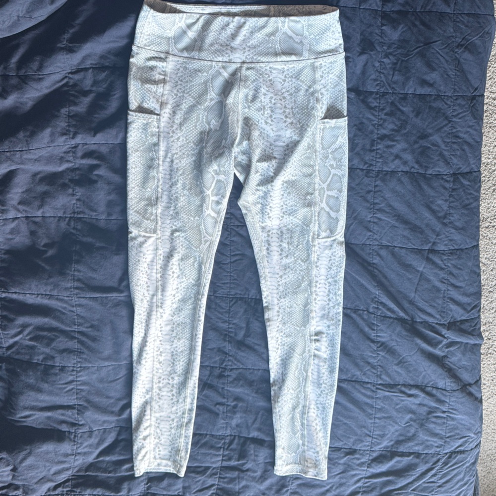 Sommer Ray Snakeskin Patterned Leggings